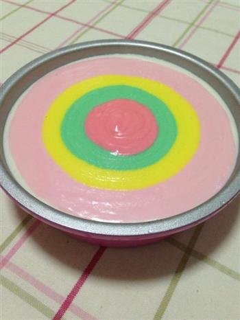 彩虹慕斯蛋糕的做法图解8