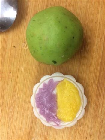 冰皮月饼－花语的做法步骤10