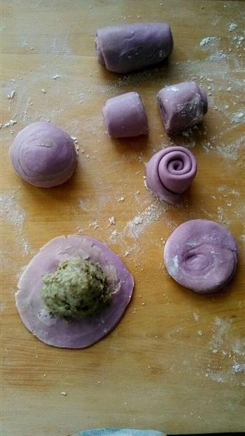 紫薯酥皮绿豆酥的做法图解17