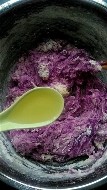 紫薯酥皮绿豆酥的做法图解8