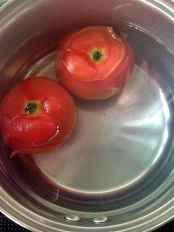 番茄猪肝汤的做法步骤2