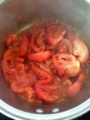 番茄猪肝汤的做法步骤7