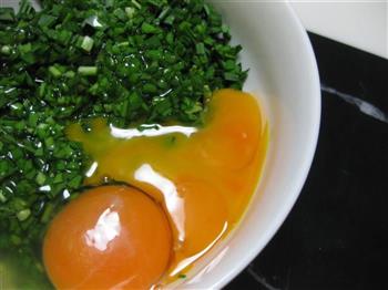 韭菜煎鸡蛋的做法步骤1