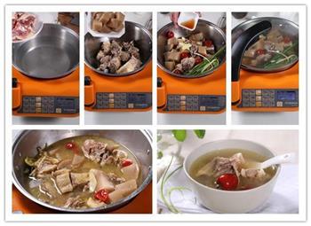 自动烹饪锅简单做酸萝卜老鸭汤的做法步骤5