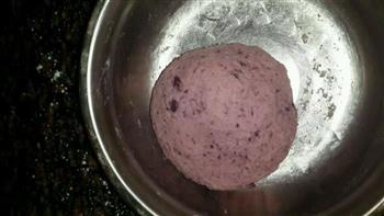 紫薯小刺猬馒头的做法步骤3