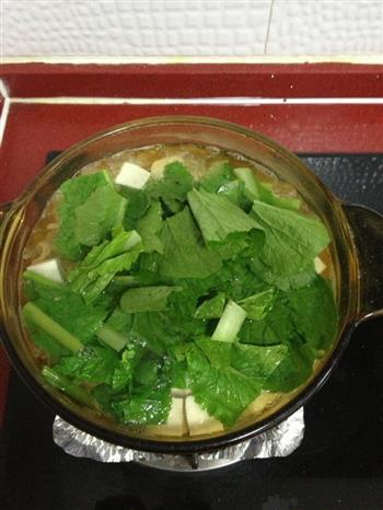 小白菜豆腐汤的做法图解7