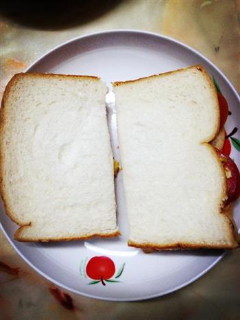 十分钟做好的简单三明治的做法步骤3