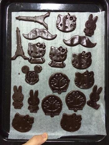 哆啦A梦巧克力曲奇饼干的做法步骤7