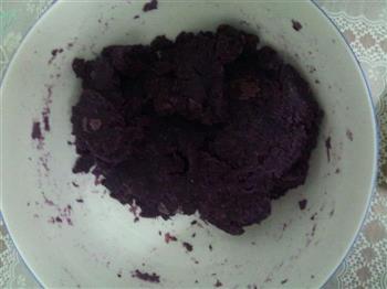 紫署冰皮月饼的做法图解2