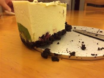 抹茶酸奶冻芝士蛋糕的做法步骤11