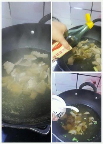 奶奶做的猪肝汤的做法图解4