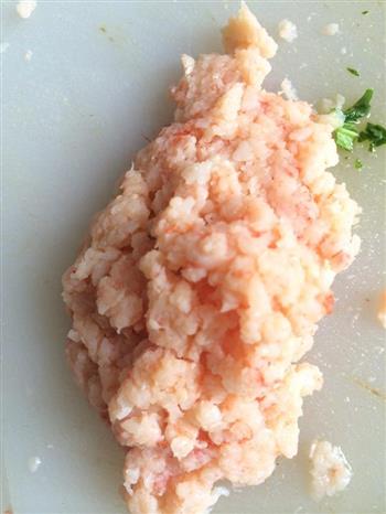 宝宝辅食—虾仁碎菜面的做法步骤3