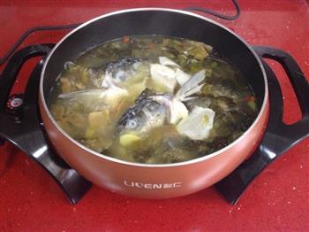 酸菜鱼锅的做法步骤17