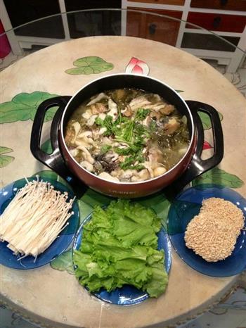 酸菜鱼锅的做法步骤24