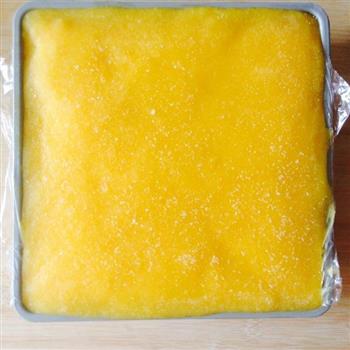 芒果芝士慕斯蛋糕 不添加淡奶油的做法步骤9