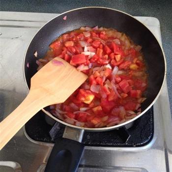 低脂素版番茄意面的做法步骤3
