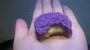 健康中秋-紫薯月饼的做法步骤10