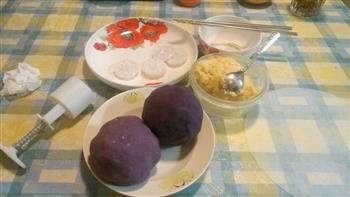 健康中秋-紫薯月饼的做法步骤8