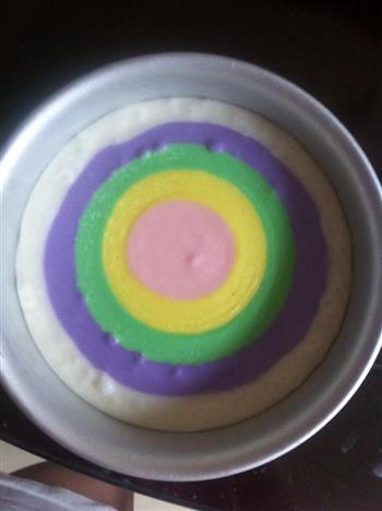 彩虹酸奶慕斯蛋糕的做法步骤7