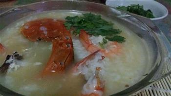 砂锅虾蟹粥的做法图解7