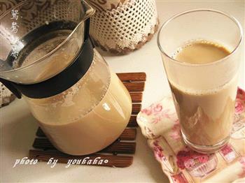 自制低脂的-丝滑鸳鸯奶茶的做法步骤5