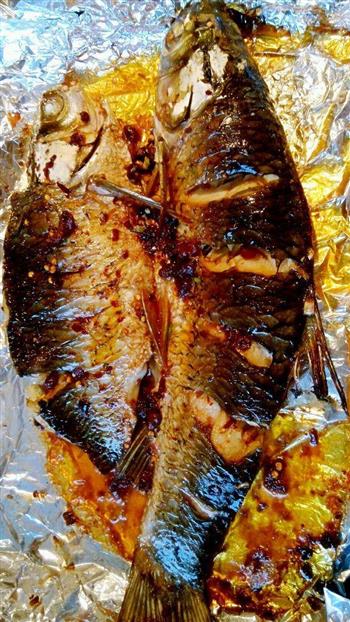 半斤油烤鱼的做法步骤8