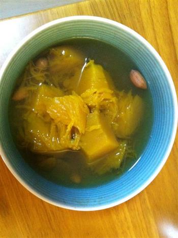 南瓜绿豆汤的做法步骤3