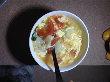 西红柿蛋花面疙瘩汤的做法步骤11