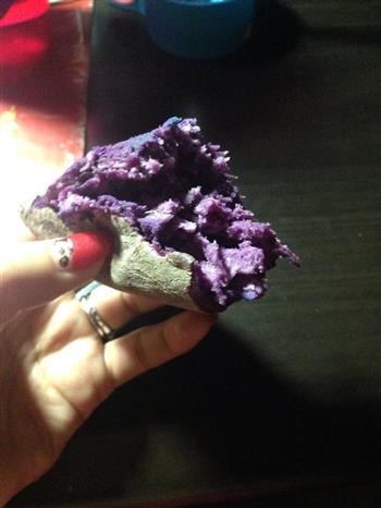 微波炉烤紫薯的做法图解1
