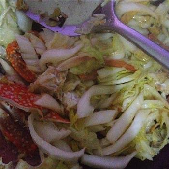螃蟹白菜炖豆腐的做法图解6