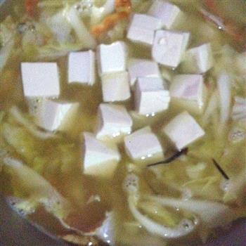 螃蟹白菜炖豆腐的做法步骤7