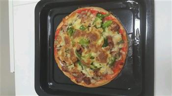 肉食披萨的做法步骤4