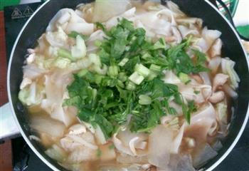 减肥美味餐－冬瓜香菇鸡胸肉虾皮面汤的做法图解9
