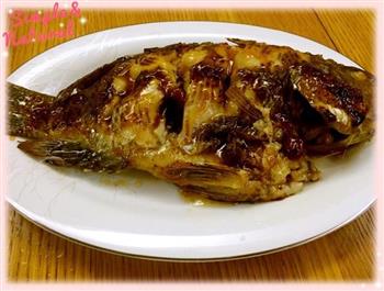 香煎酸梅鱼—罗非鱼的做法图解9