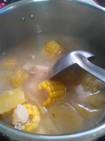木瓜玉米骨头汤的做法步骤6