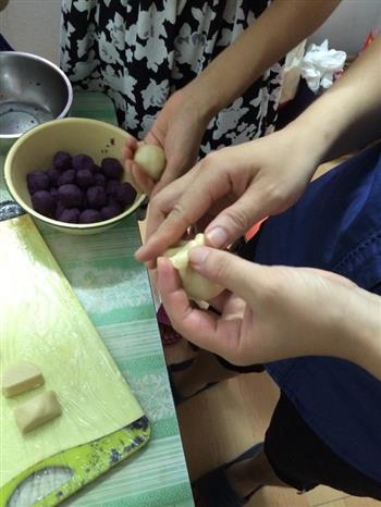 紫薯月饼的做法步骤8