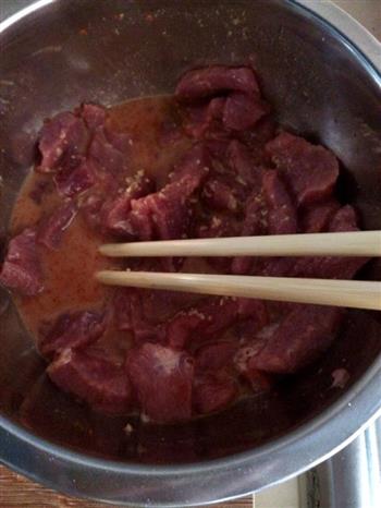 香辣牛肉土豆片的做法步骤4
