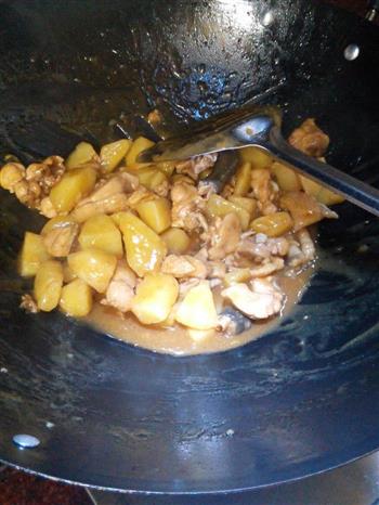 咖喱土豆鸡块的做法步骤7