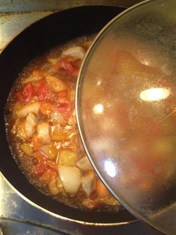 番茄鸡肉焗饭-百吉福芝士片创意晚餐菜谱的做法步骤5
