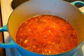 番茄酱海鲜炊饭的做法步骤6
