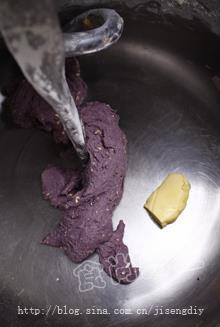 紫米吐司的做法图解1