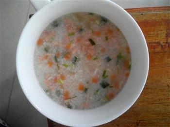 青瓜胡萝卜粥的做法步骤1