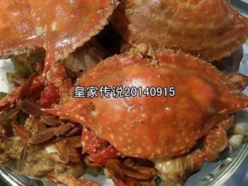 姜葱炒蟹的做法步骤8