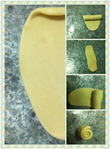 红豆酥皮饼的做法步骤4