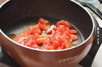番茄鸡蛋拌面的做法步骤8