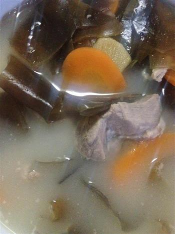 排骨海带汤的做法步骤1
