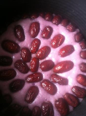 紫薯红枣发糕的做法步骤8