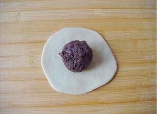 葵花豆沙酥的做法步骤9