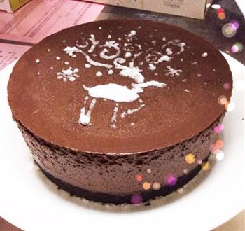 奥利奥巧克力慕斯蛋糕的做法步骤12