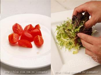 意式虾仁蔬菜沙拉的做法图解2
